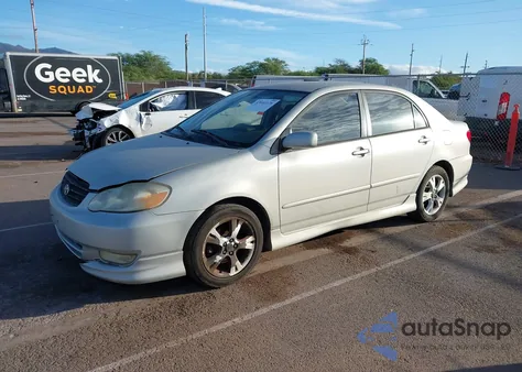 2004 Toyota Corolla S from USA, damaged, VIN 1NXBR32E64Z256131